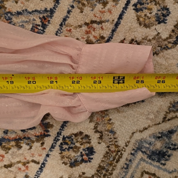 RYEGRASS BRAND WOMEN'S PINK BLOUSE TOP SIZE SMALL - Picture 14 of 16